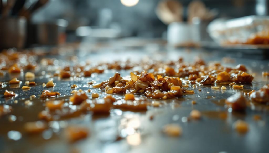 Gordura e resíduos de cozinha